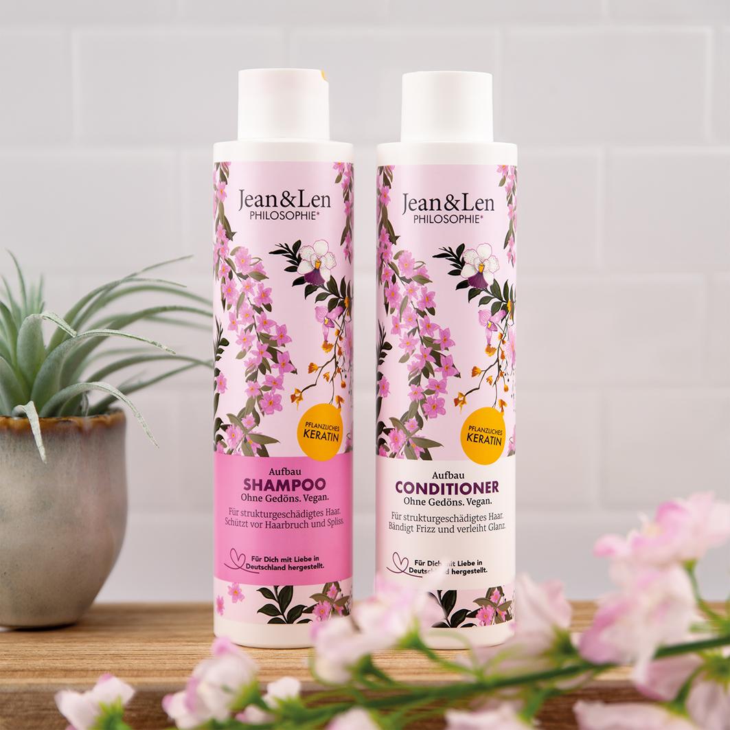 Aufbau Conditioner Pflanzliches Keratin