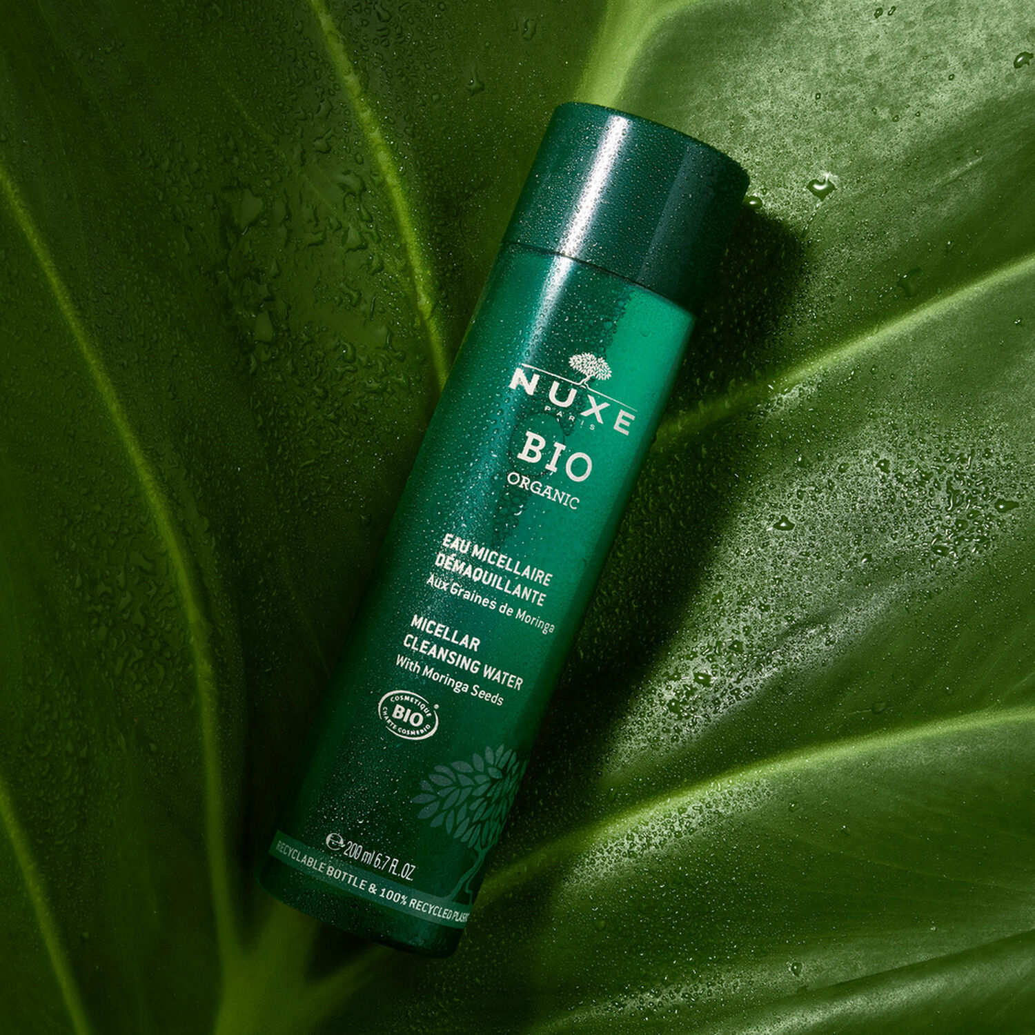 Nuxe Eau micellaire démaquillante Nuxe Bio - Toutes peaux même sensibles - 200ml