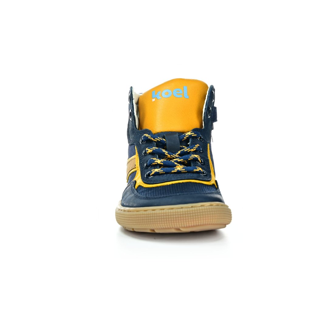 Koel4kids Danish Nappa Blue Barfußstiefeletten