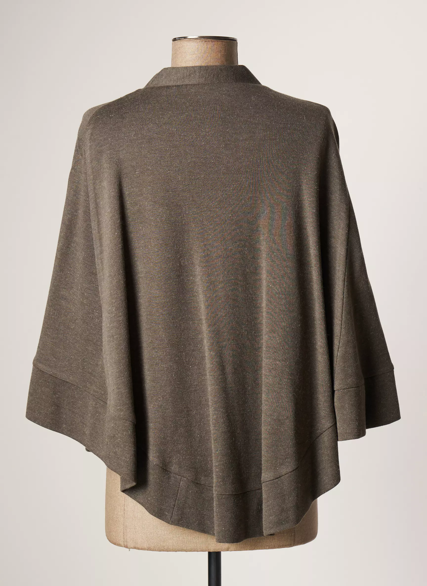 Lauren Vidal Ponchos Femme couleur vert