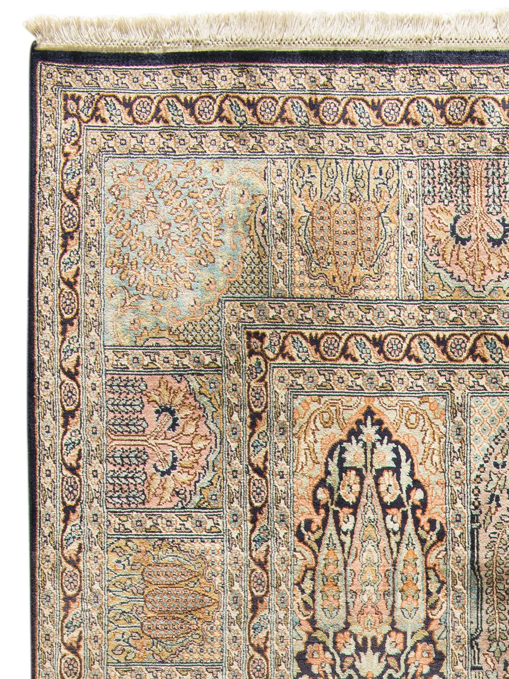 Kaschmir Seide 18/18 ca. 209 x 320 cm, Unikat / Einzelstück