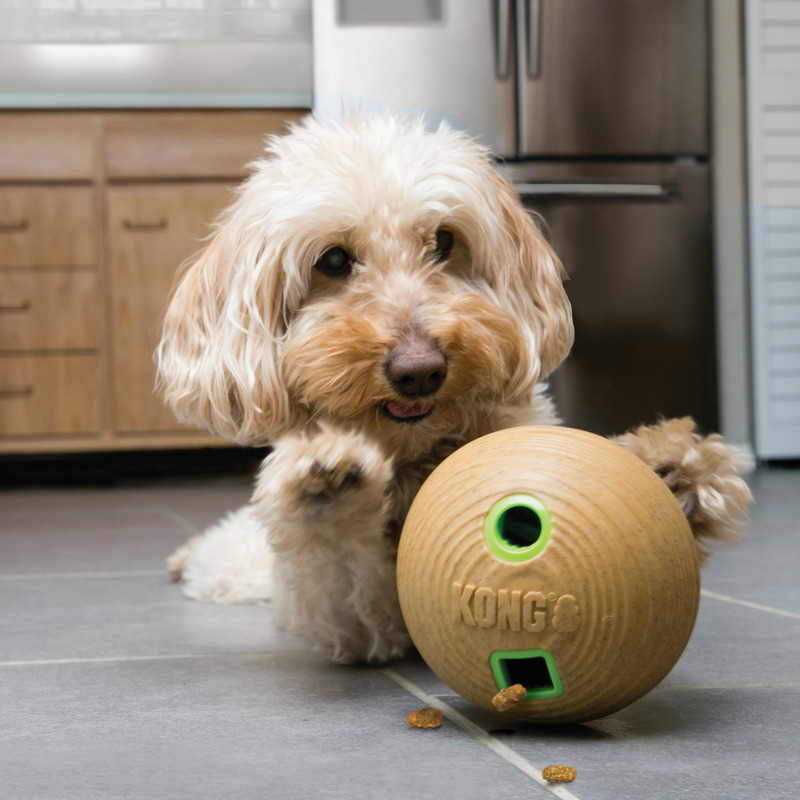 KONG Intelligenzspielzeug KONG Bamboo Ball M