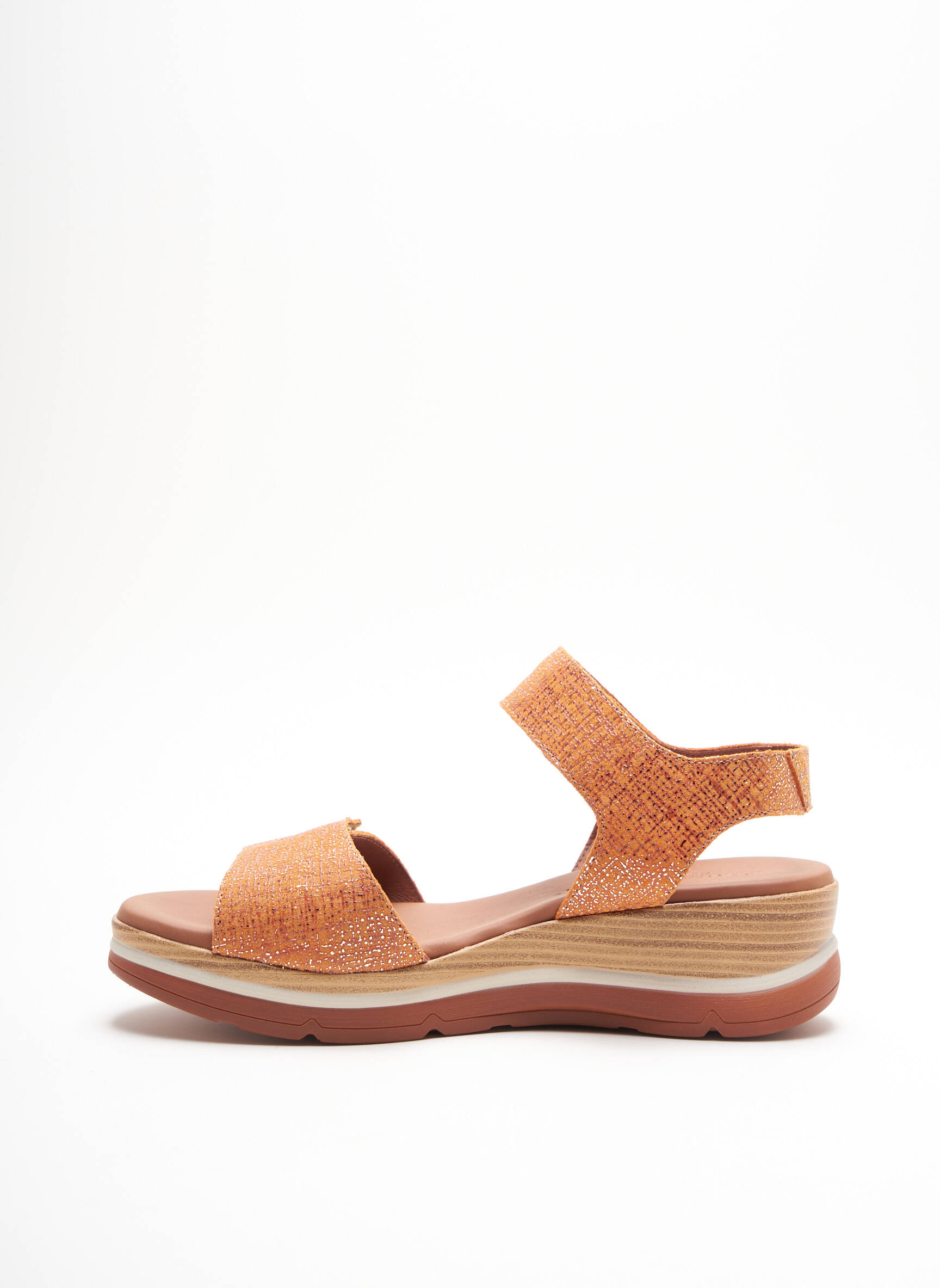 Paula Urban Sandales Nu Pieds Femme couleur orange