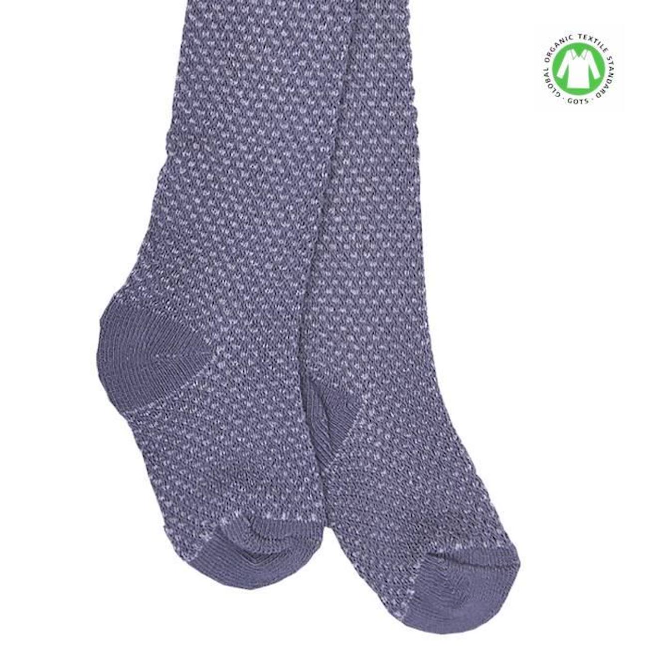 Collants bébé Mixte en coton biologique Bleu Ciel bleu