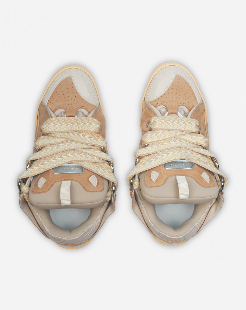 SNEAKERS CURB EN CUIR