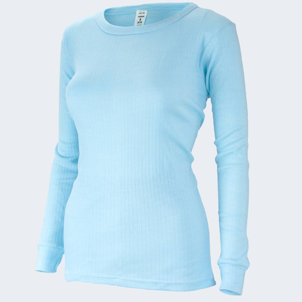 Black Snake Lightblue Damen Thermounterhemd