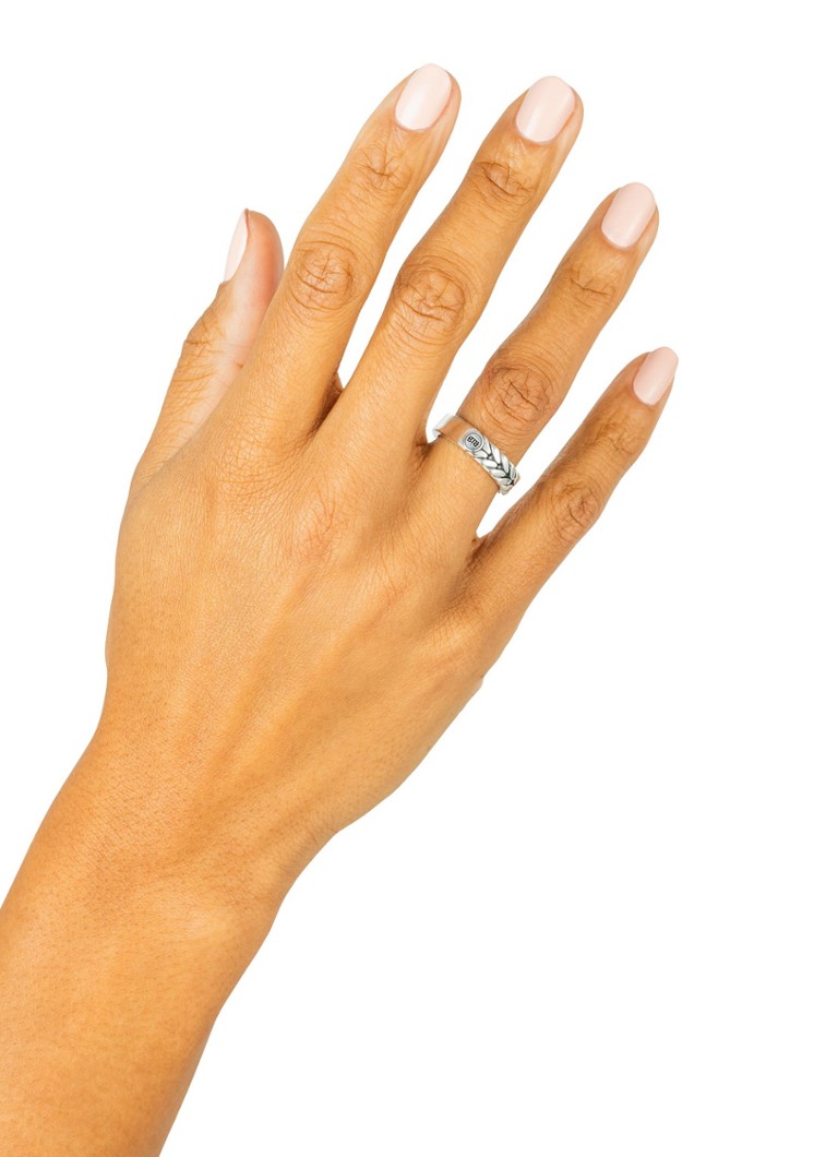 Buddha to Buddha Barbara Dual ring of silver
