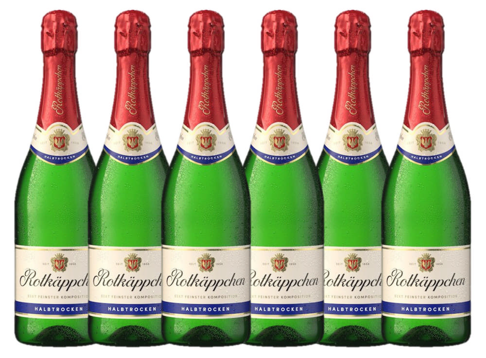 Rotkäppchen Sekt halbtrocken 0,75l - 6er Karton