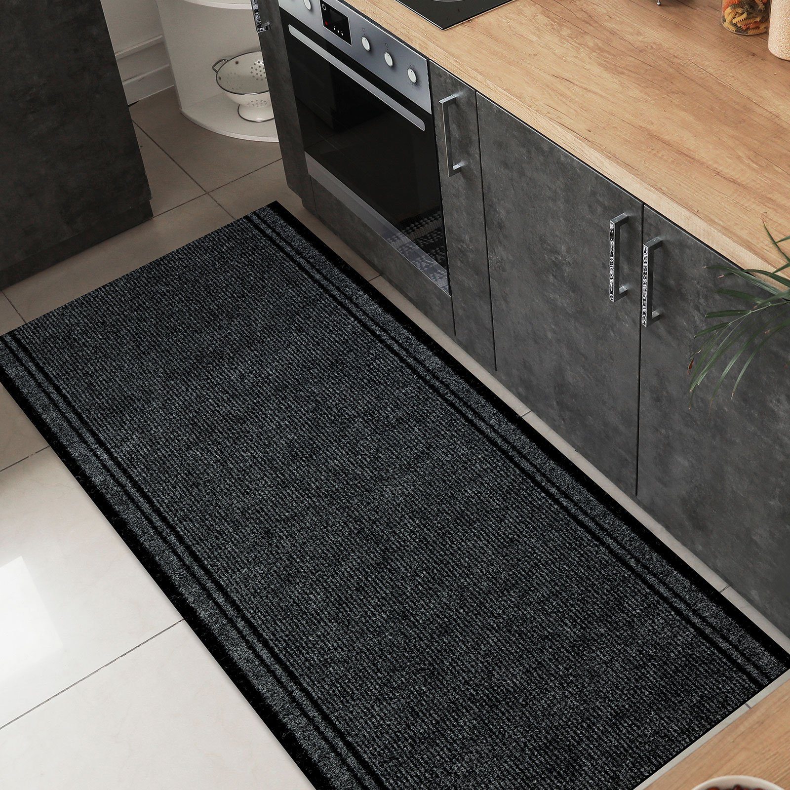 Küchenläufer Malaga, Erhältlich in vielen Farben & Größen, Küchenteppich, Läufer, Floordirekt