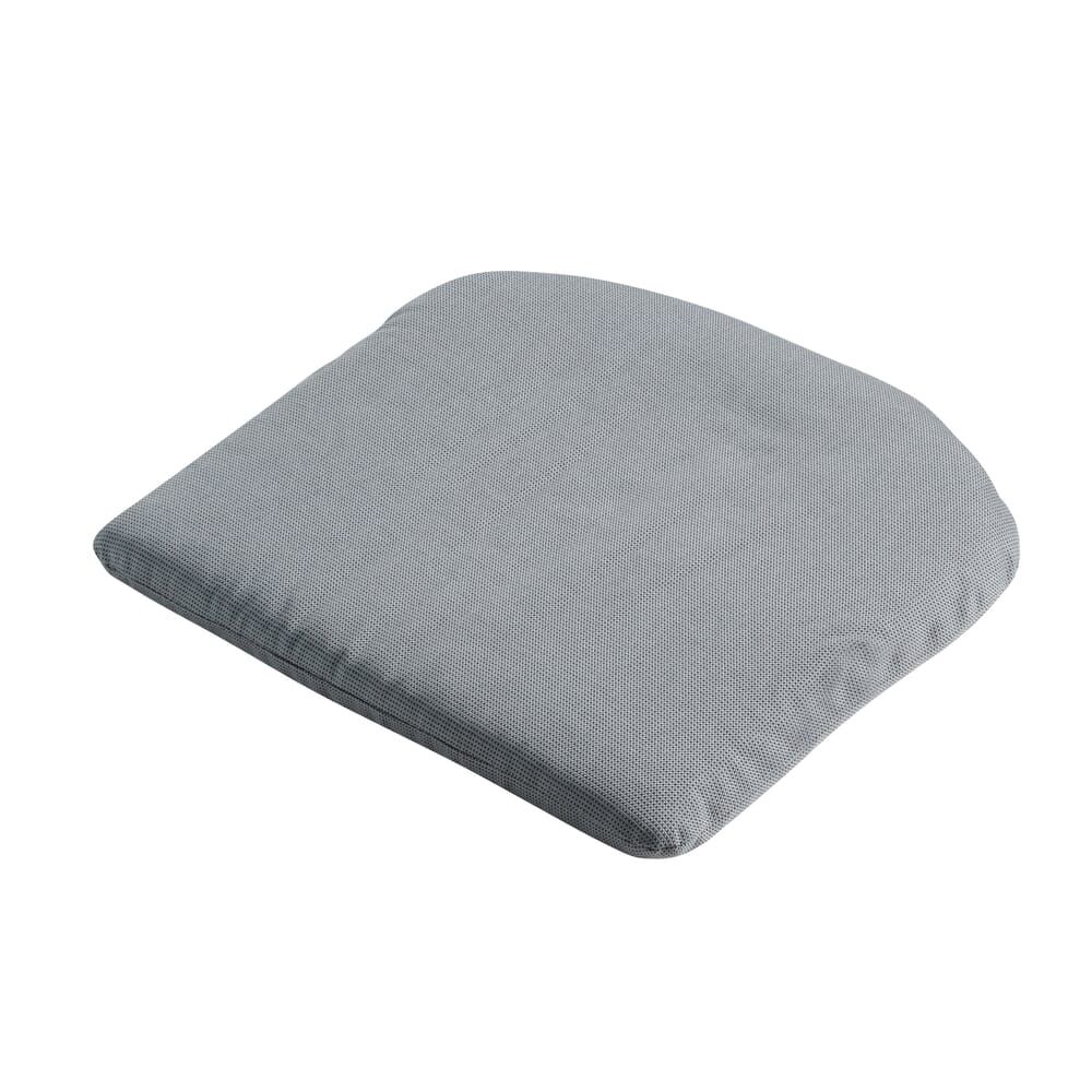 Madison Rib Grey 46x48 Sitzkissen