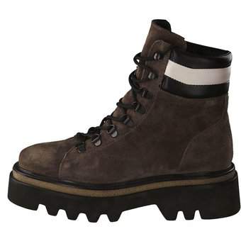 Alpe Woman Schnür Boots in grün