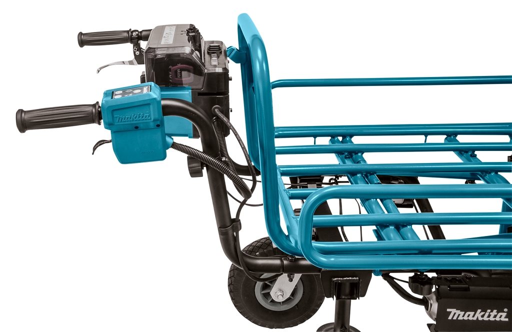 Carrinho de mão Makita DCU180ZX1 18V + Suporte (baterias e carregador não incluídos)