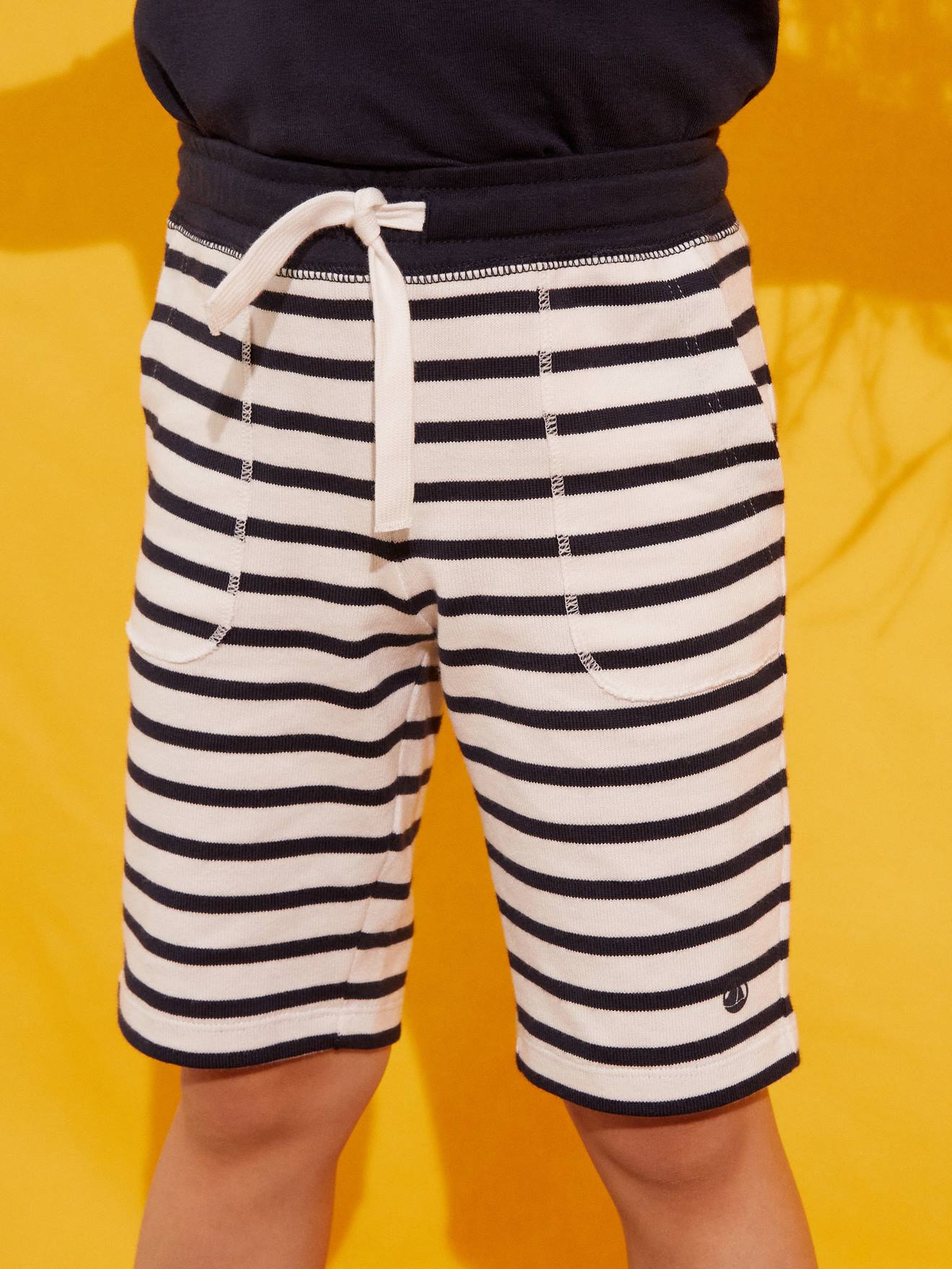 Petit Bateau Jungen Shorts PETIT BATEAU - weiß