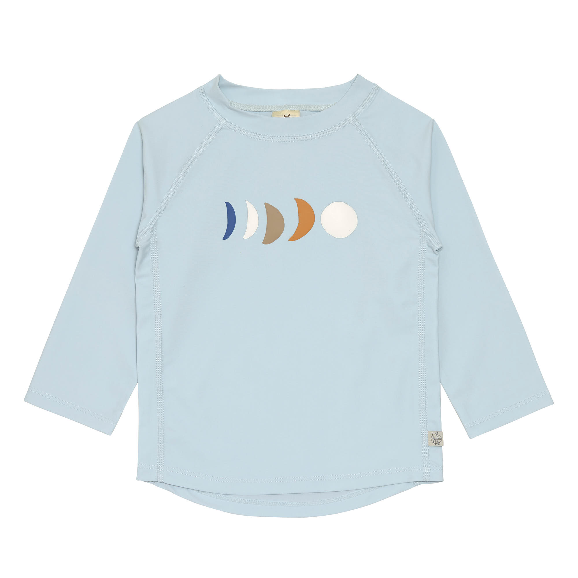 UV Shirt Kinder Langarm - Mond, Hellblau