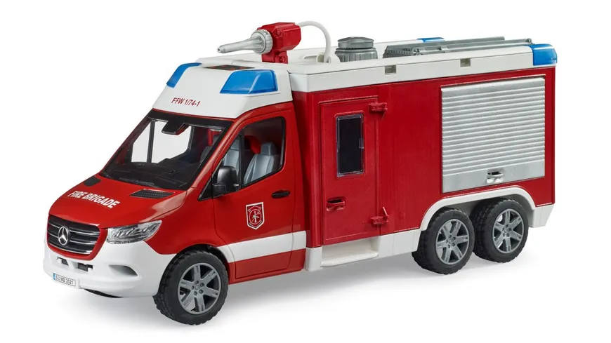 BRUDER - MB Sprinter Feuerwehrrüstwagen mit Light + Sound Modul