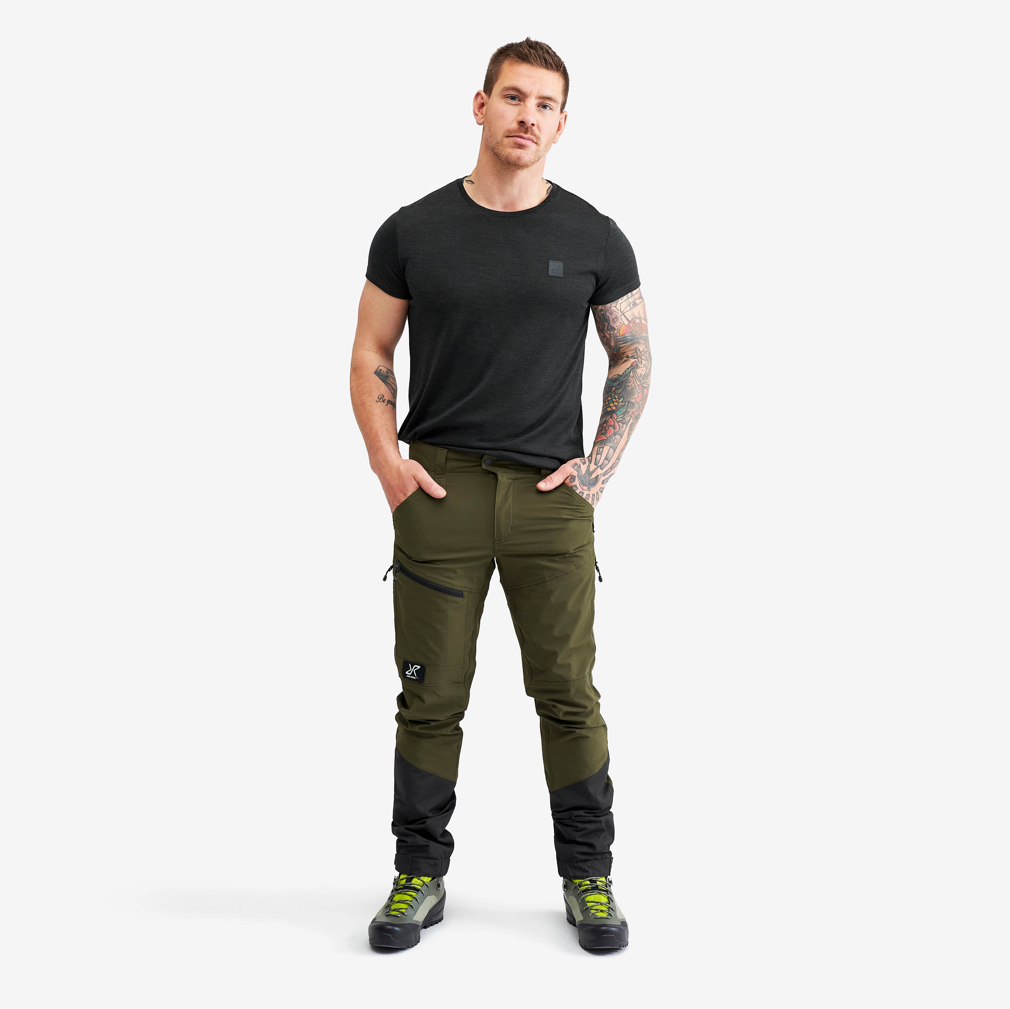 Silence Pants Homme Dark Olive