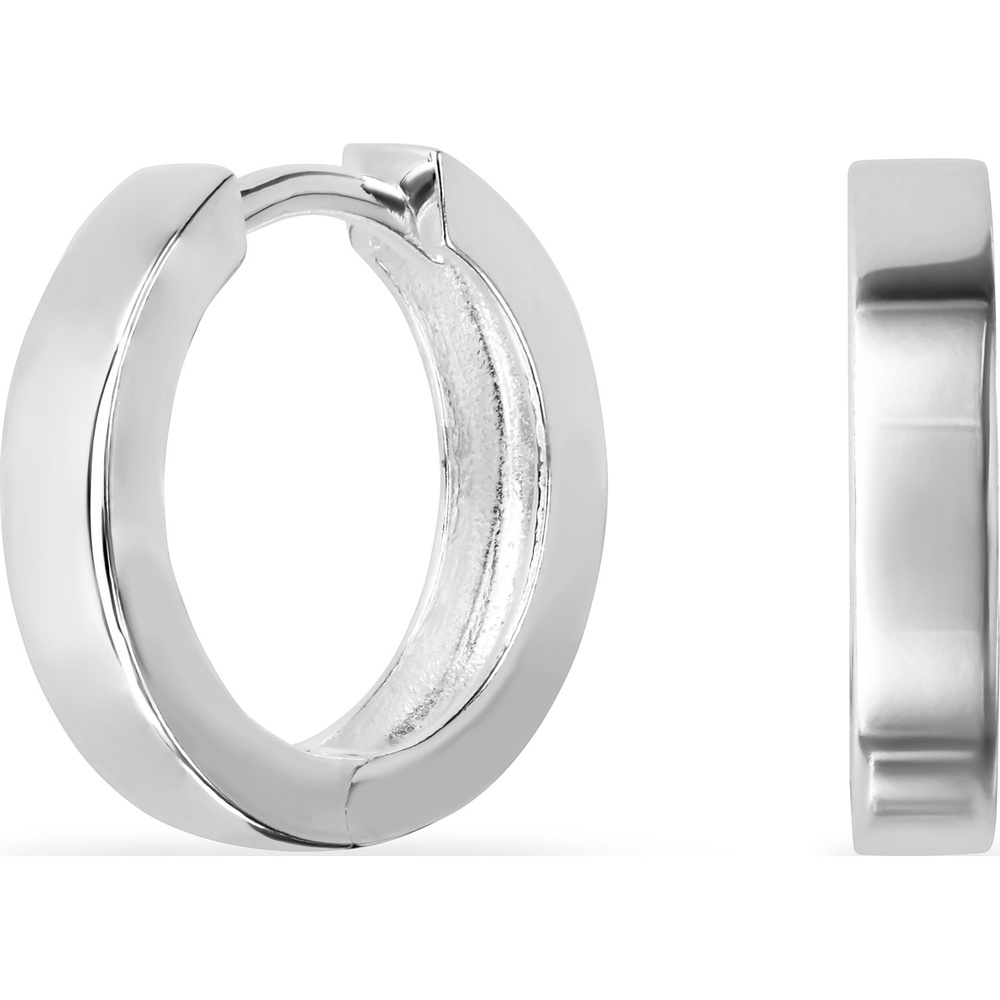 FAVS Créoles 925 Argent Boucles d'oreilles