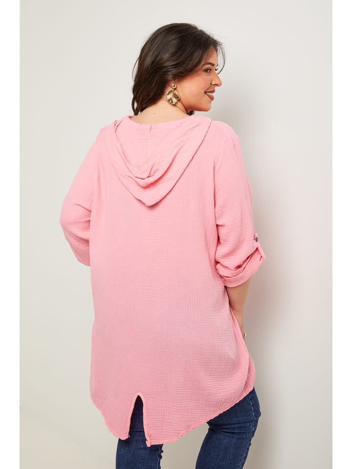 Curvy Lady Tunika in Rosa günstig kaufen