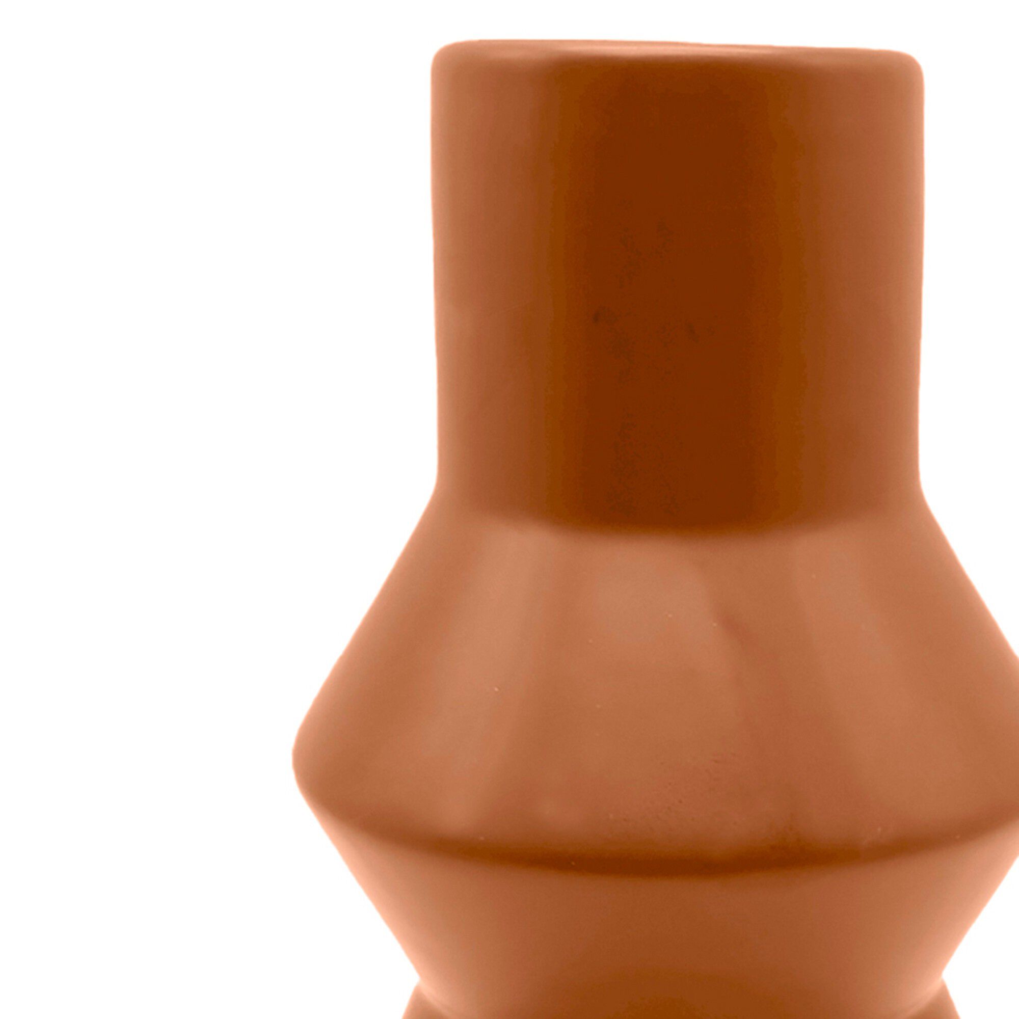 Vase céramique forme géométrique