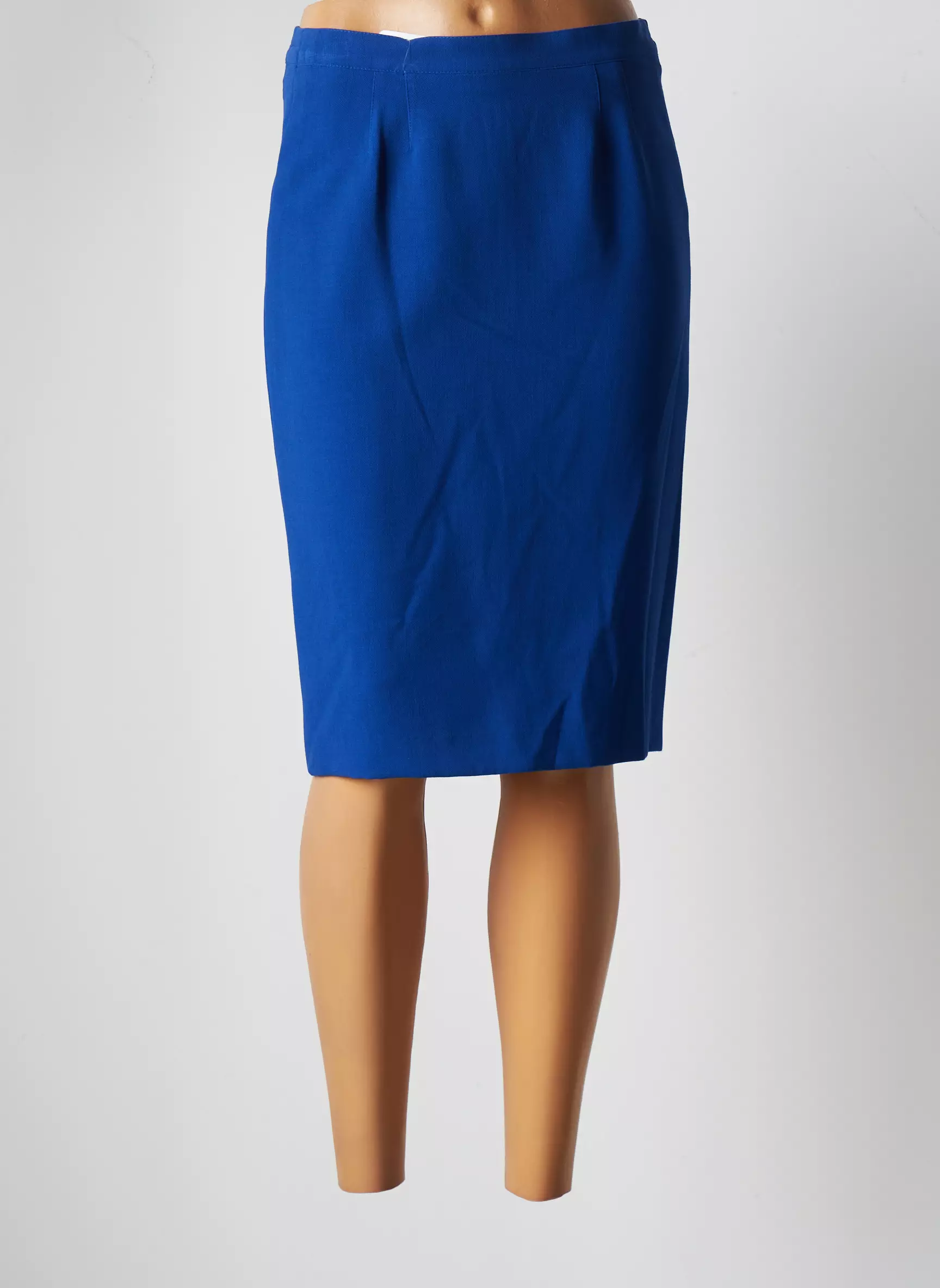Jumfil Jupes Mi Longues Femme couleur bleu