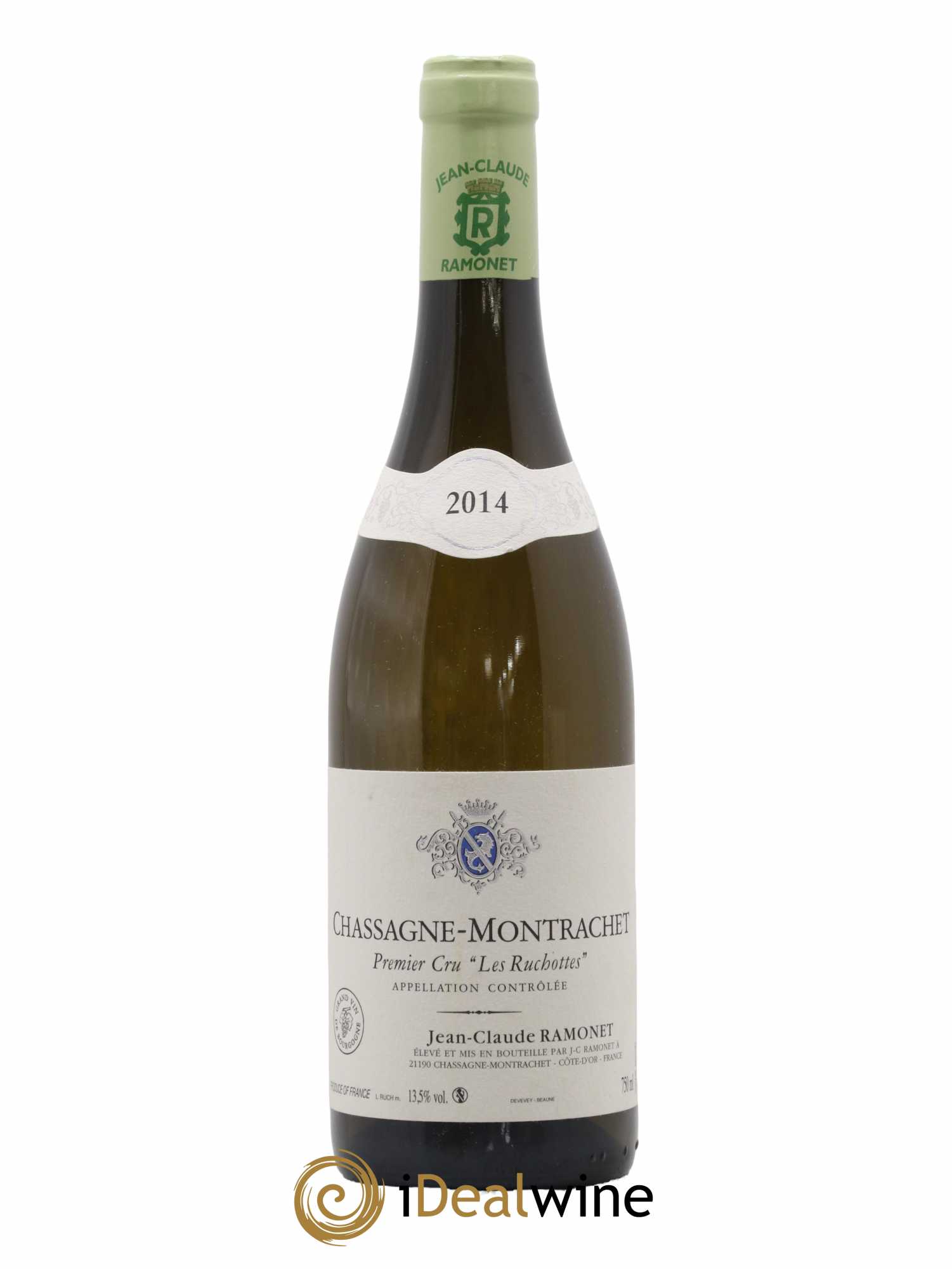 Chassagne-Montrachet 1er Cru Les Ruchottes Ramonet (Domaine)  2014 - Lot de 1 Bouteille