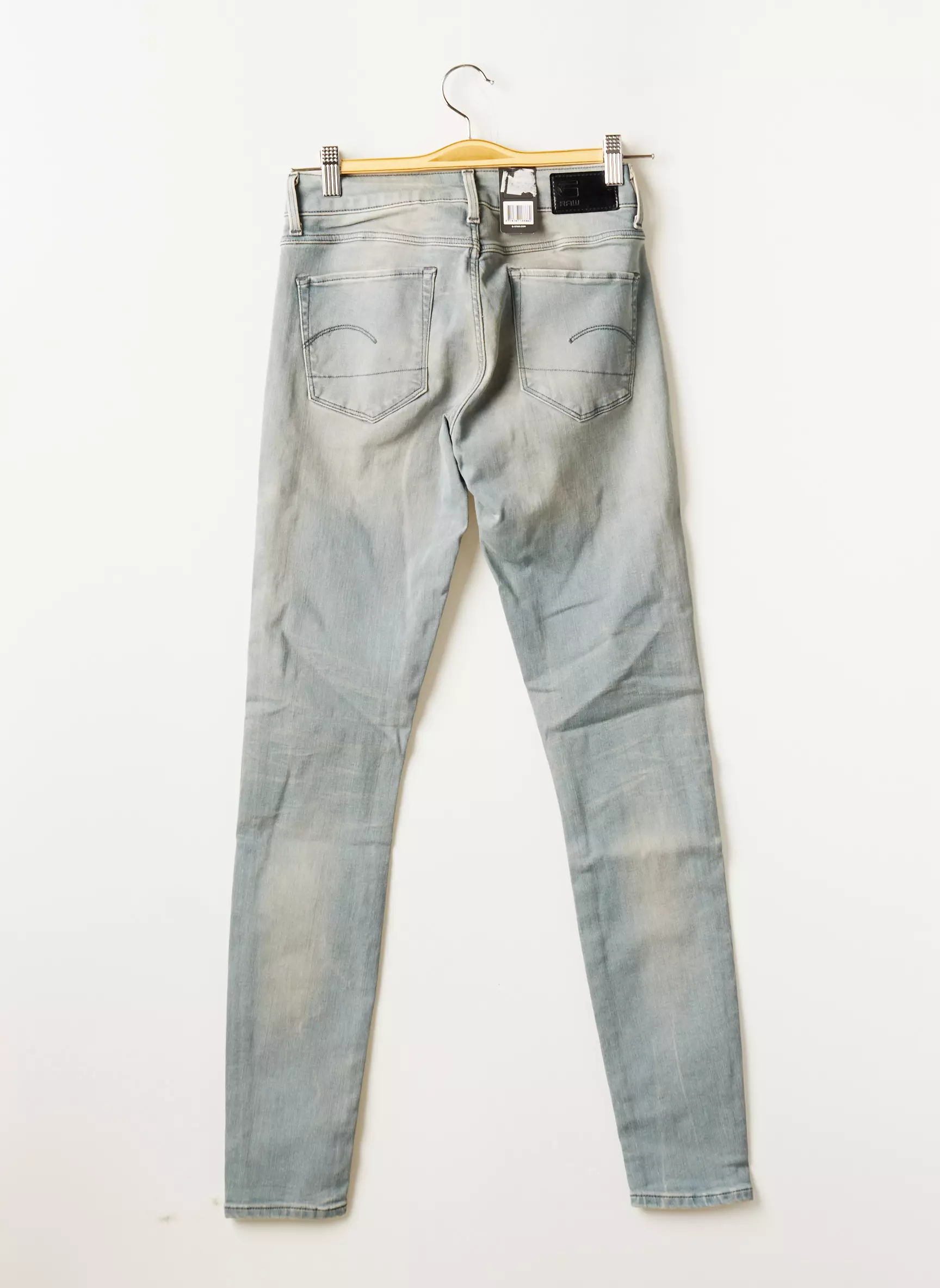 G Star Jeans Skinny Femme couleur bleu