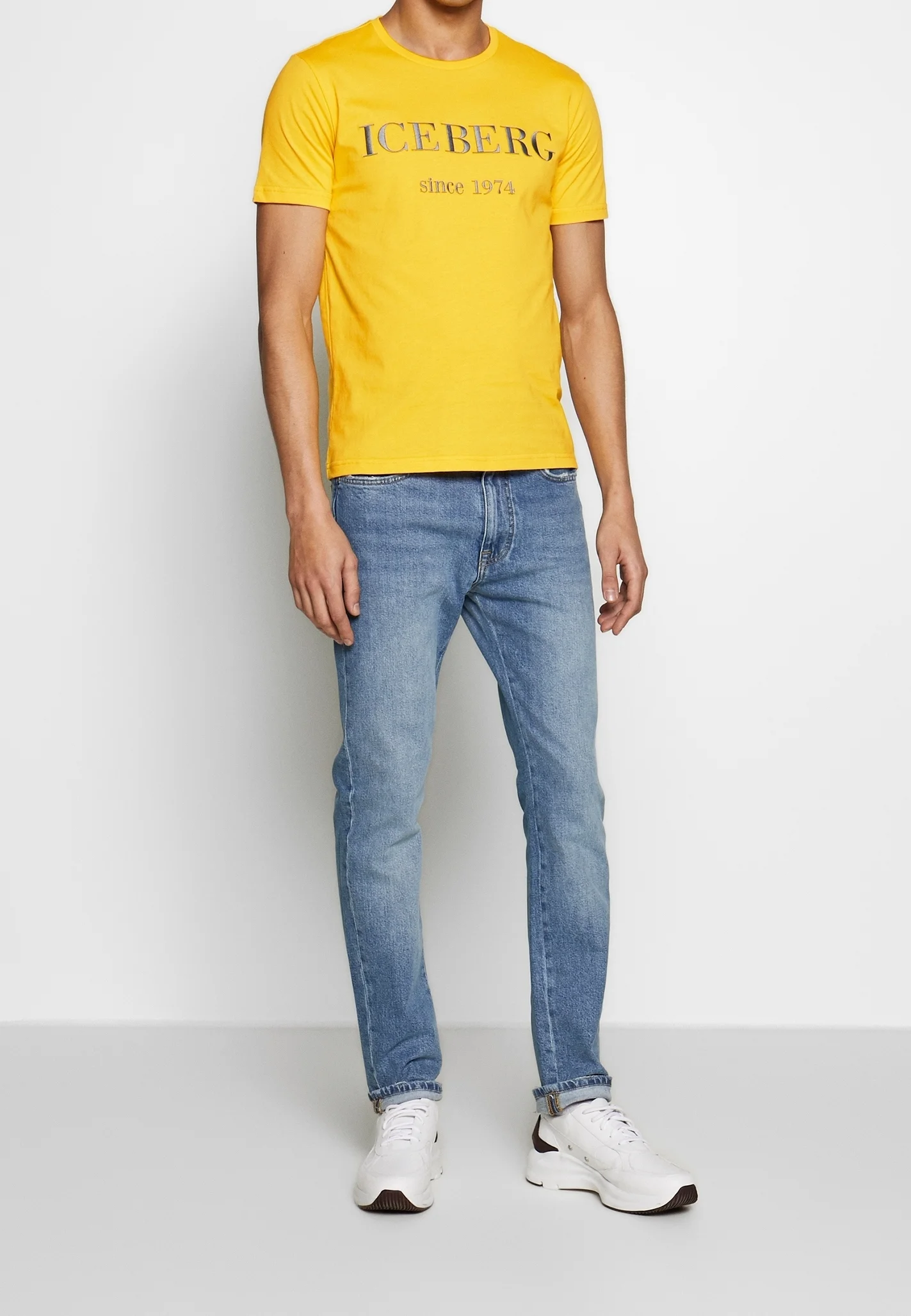 Camiseta Iceberg con estampado