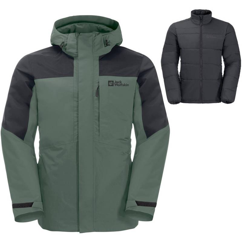 Jack Wolfskin ROMBERG 3IN1 Doppeljacke Herren