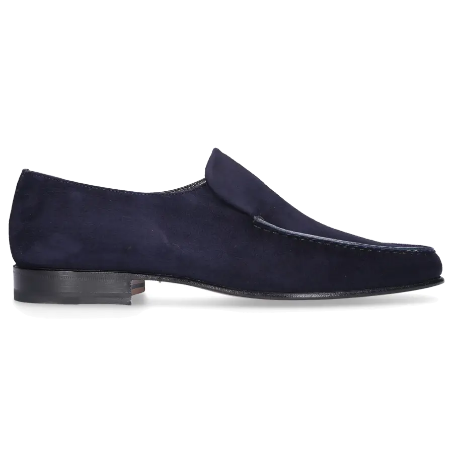 Moreschi - Slipper BAVIERA Wildleder - blau