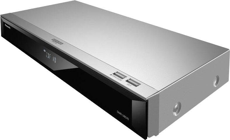 Panasonic DMR-UBS70 Blu-ray-Rekorder (4k Ultra HD, LAN (Ethernet), WLAN, 4K Upscaling, 500 GB Festplatte, für DVB-S, Satellitenempfang)