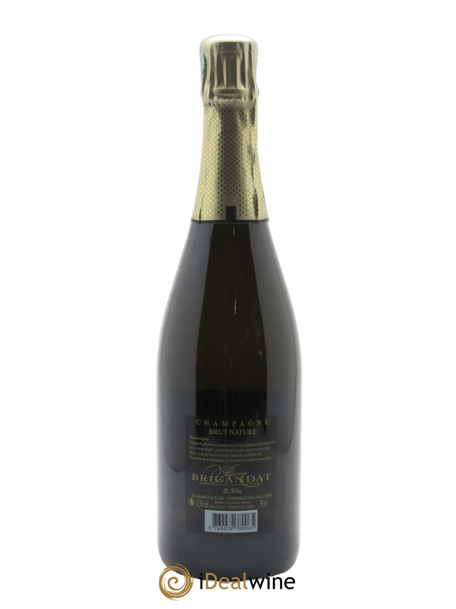 Brut Nature Brigandat   - Lot de 1 Bouteille