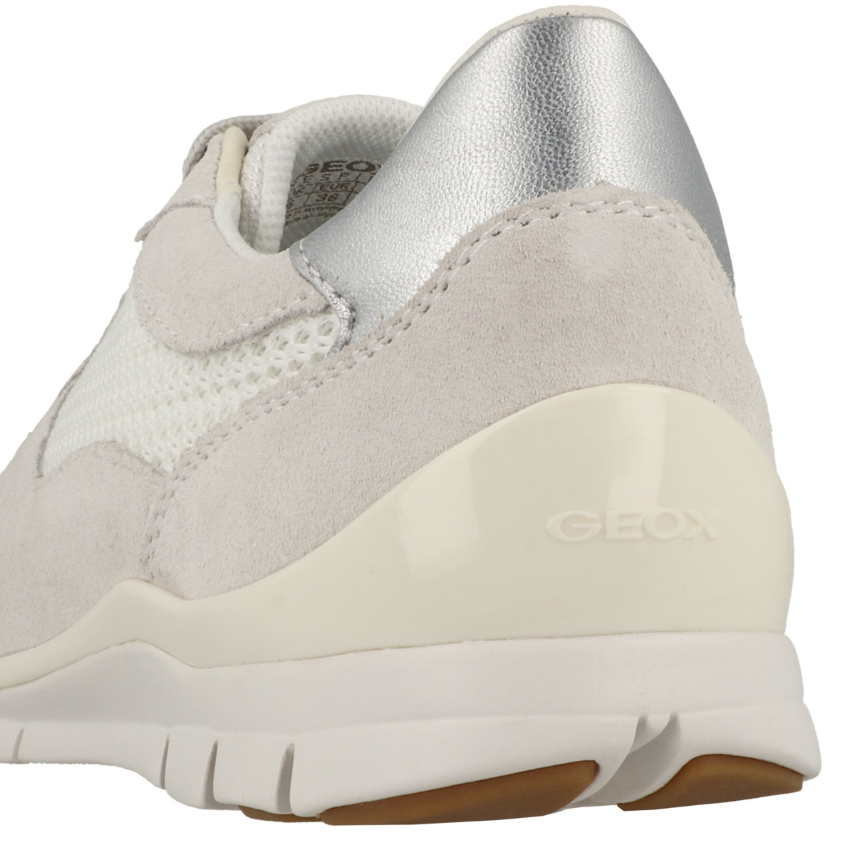 Geox D Sukie A Sneaker Low weiss