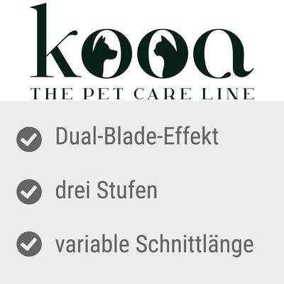 kooa Akku-Schermaschine GEAR 3S