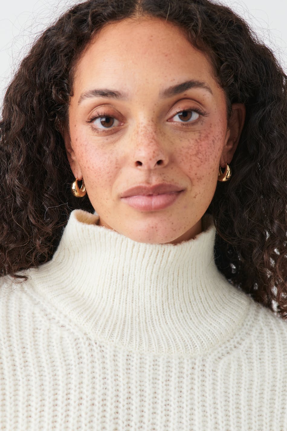 Chubby hoops earrings