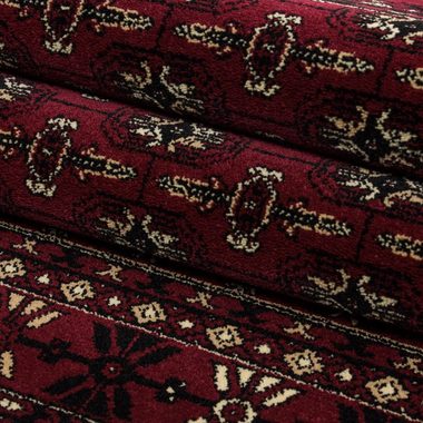 Orientteppich Orientalisch Design, Carpetsale24, Läufer, Höhe: 12 mm, Orinet Teppich Webteppich orientalischen Mustern Teppich Wohnzimmer
