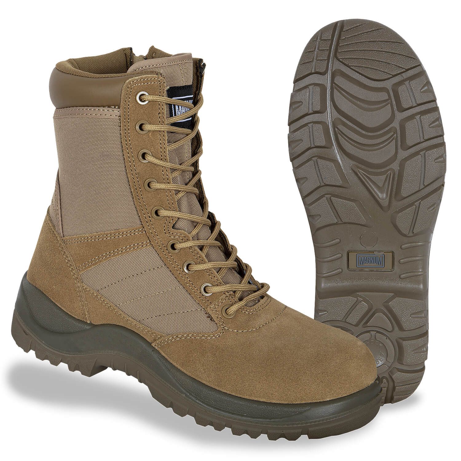 Einsatz Lederstiefel Centurion 8.0 Sidezipper