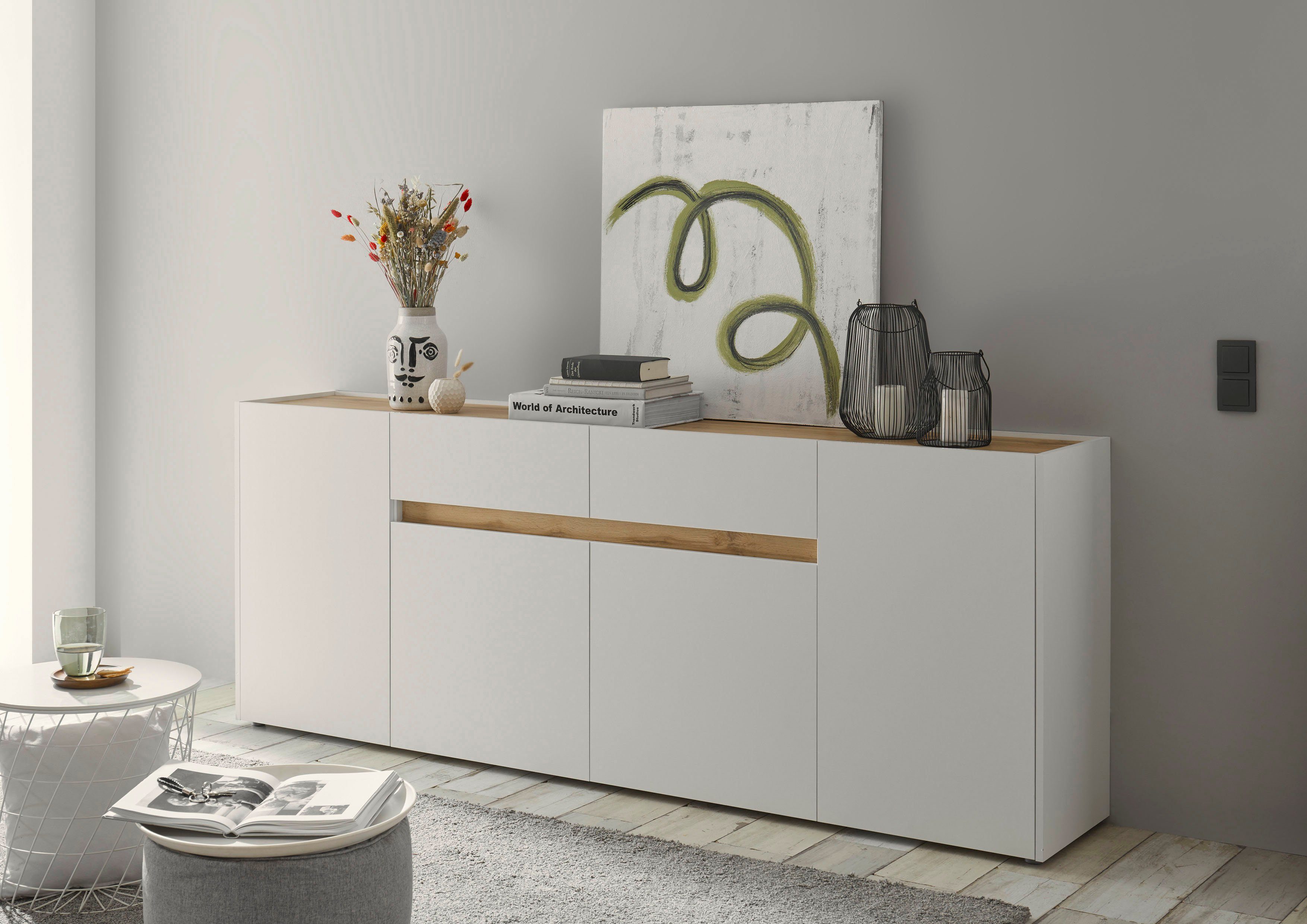 INOSIGN Sideboard City/Giron, Breite ca, 224 cm