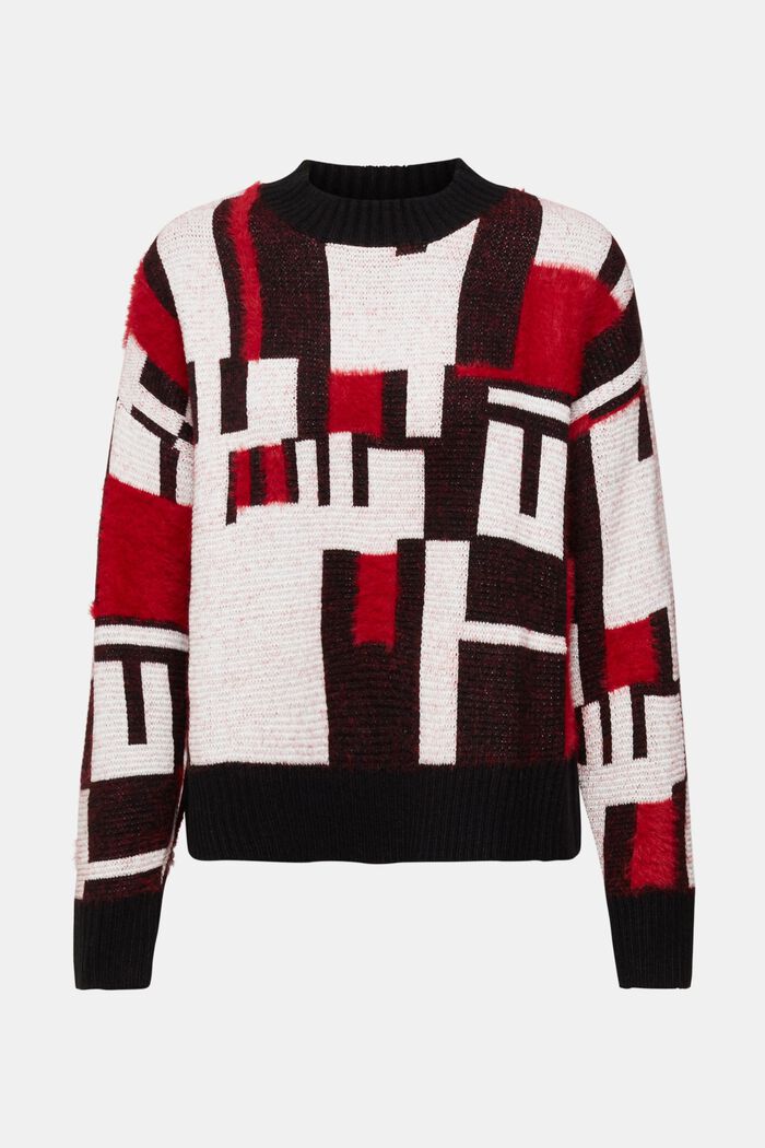 Gemusterter Pullover