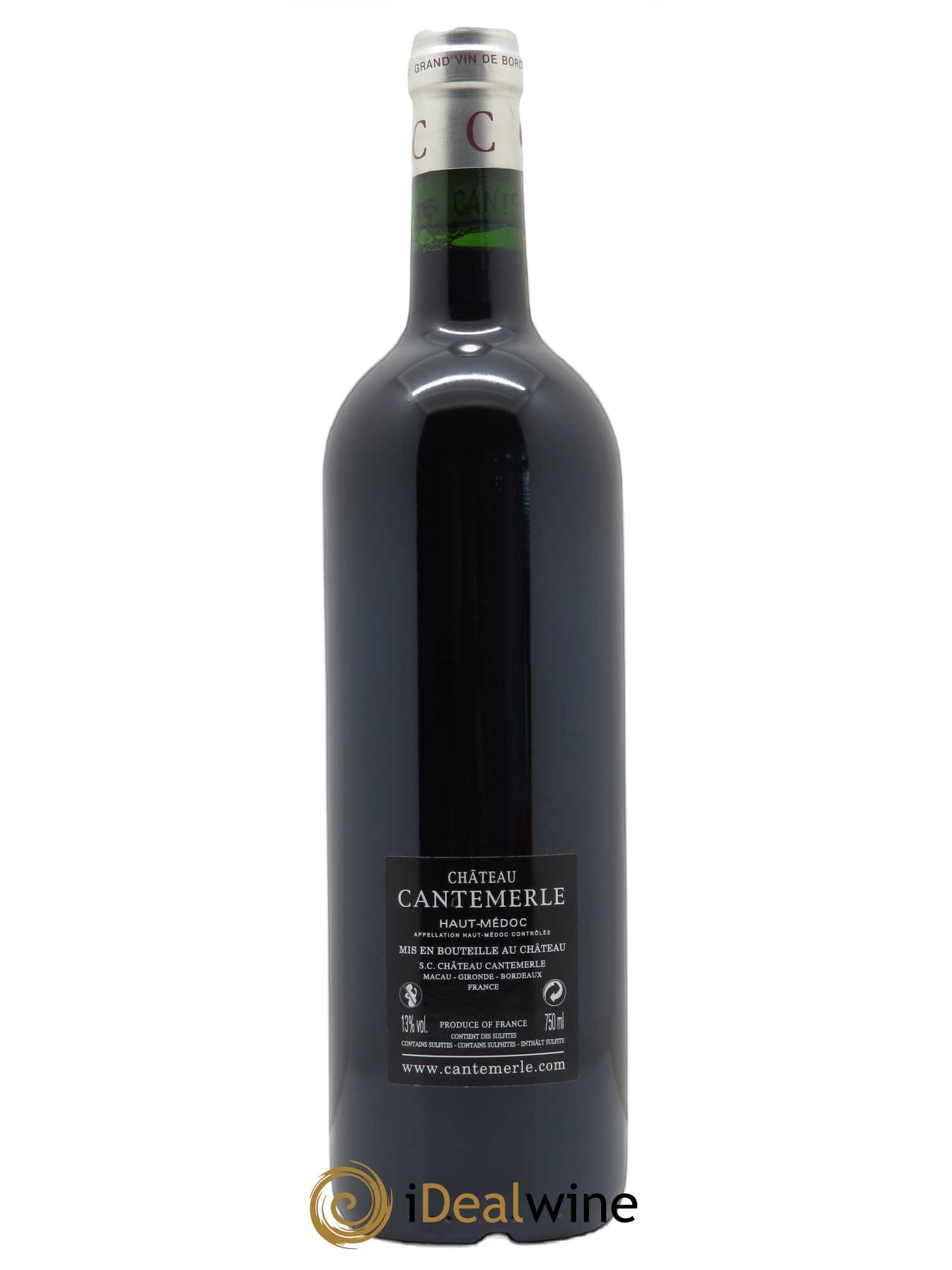 Château Cantemerle 5ème Grand Cru Classé (CBO à partir de 12 bts) 2016 - Lot de 1 Bouteille