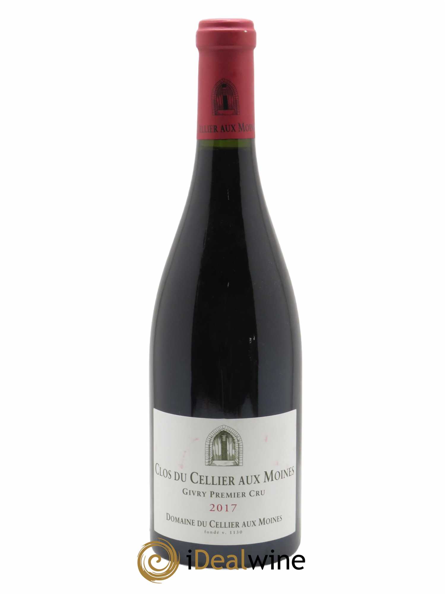 Givry 1er Cru Clos du Cellier aux Moines  2017 - Lot de 1 Bouteille