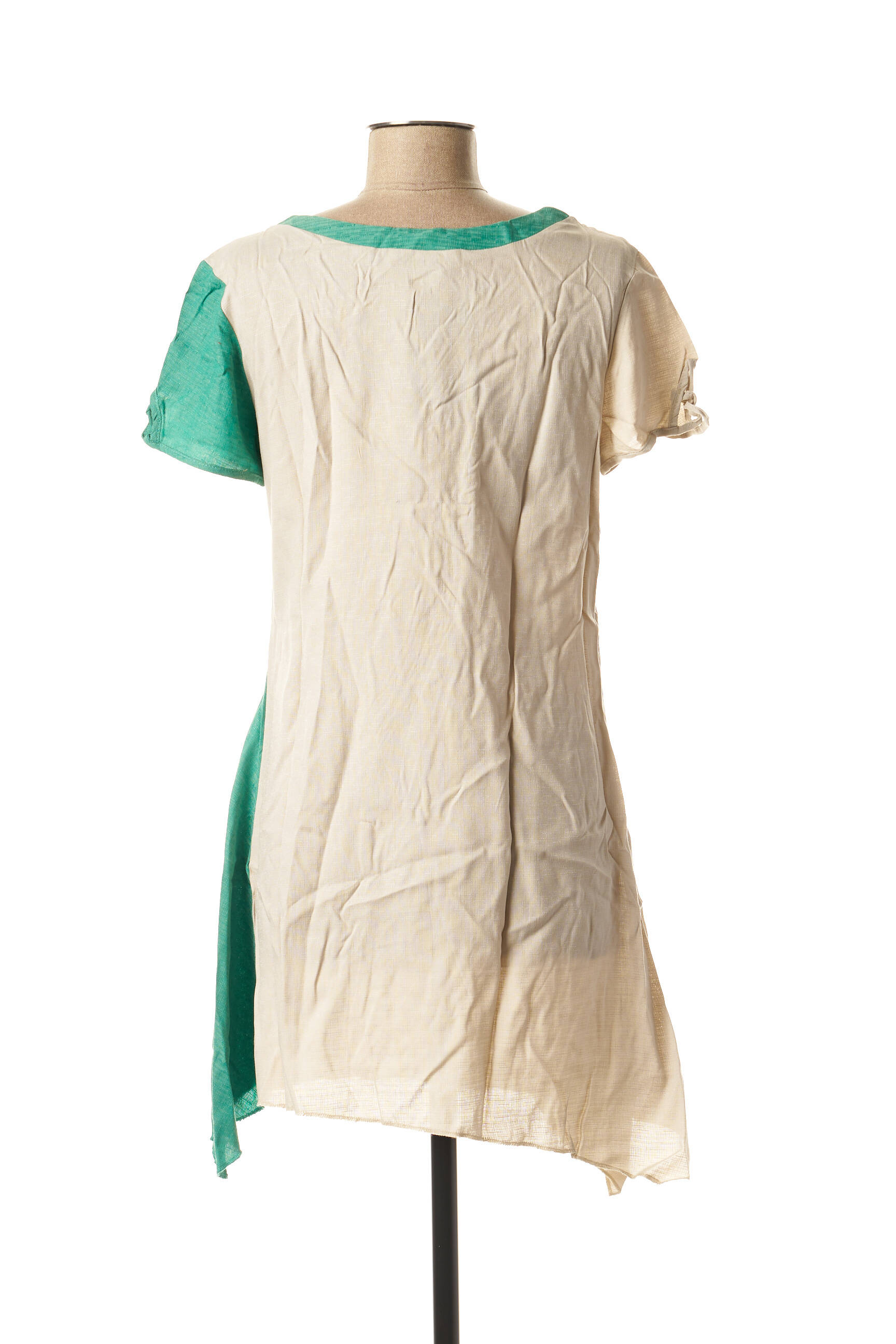 Virginie Moi Tuniquemanchecourte Femme couleur vert