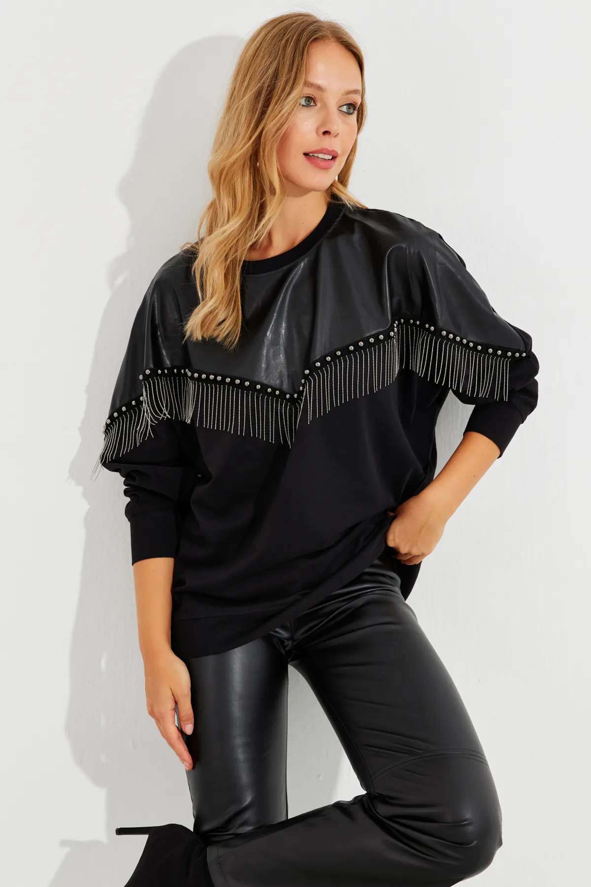 Cool & Sexy  Sweatshirt - Schwarz - Regular Fit