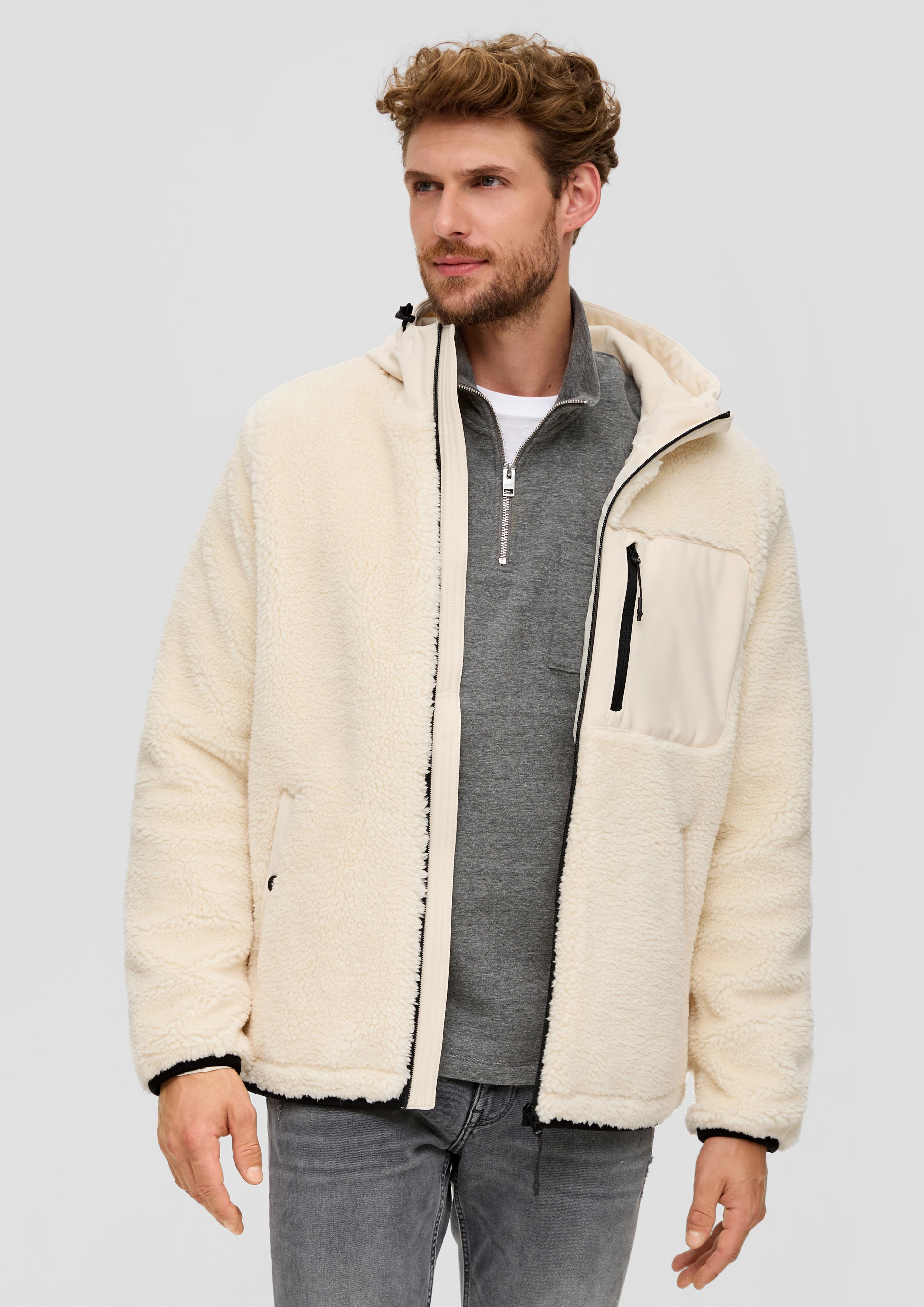 Jacke aus Schaffell-Imitat  2131971-0705