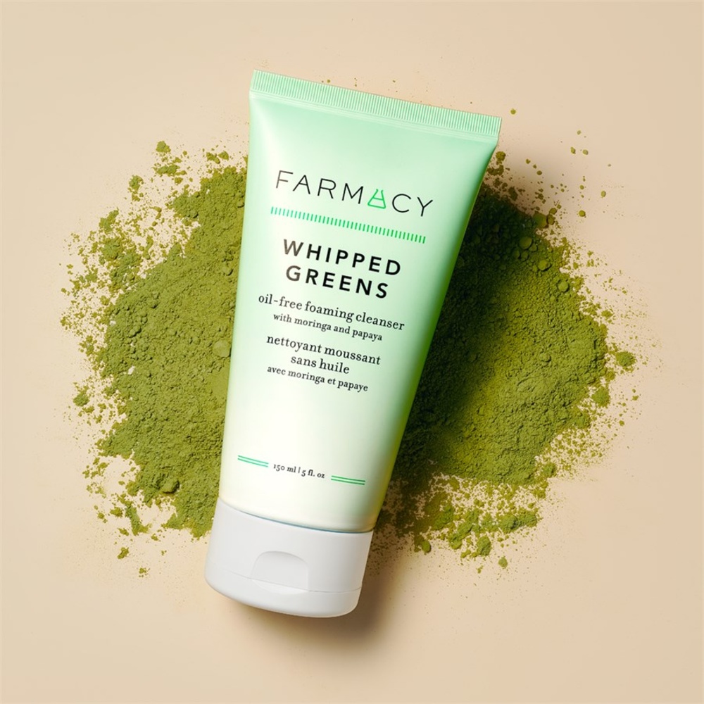 Farmacy Beauty Whipped Greens Oil-Free Foaming Cleanser nettoyage du visage