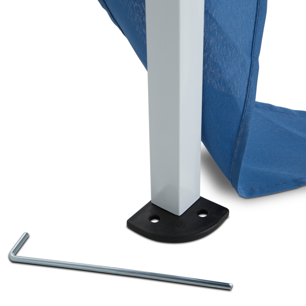 Casaria Faltpavillon Blau 3x6m