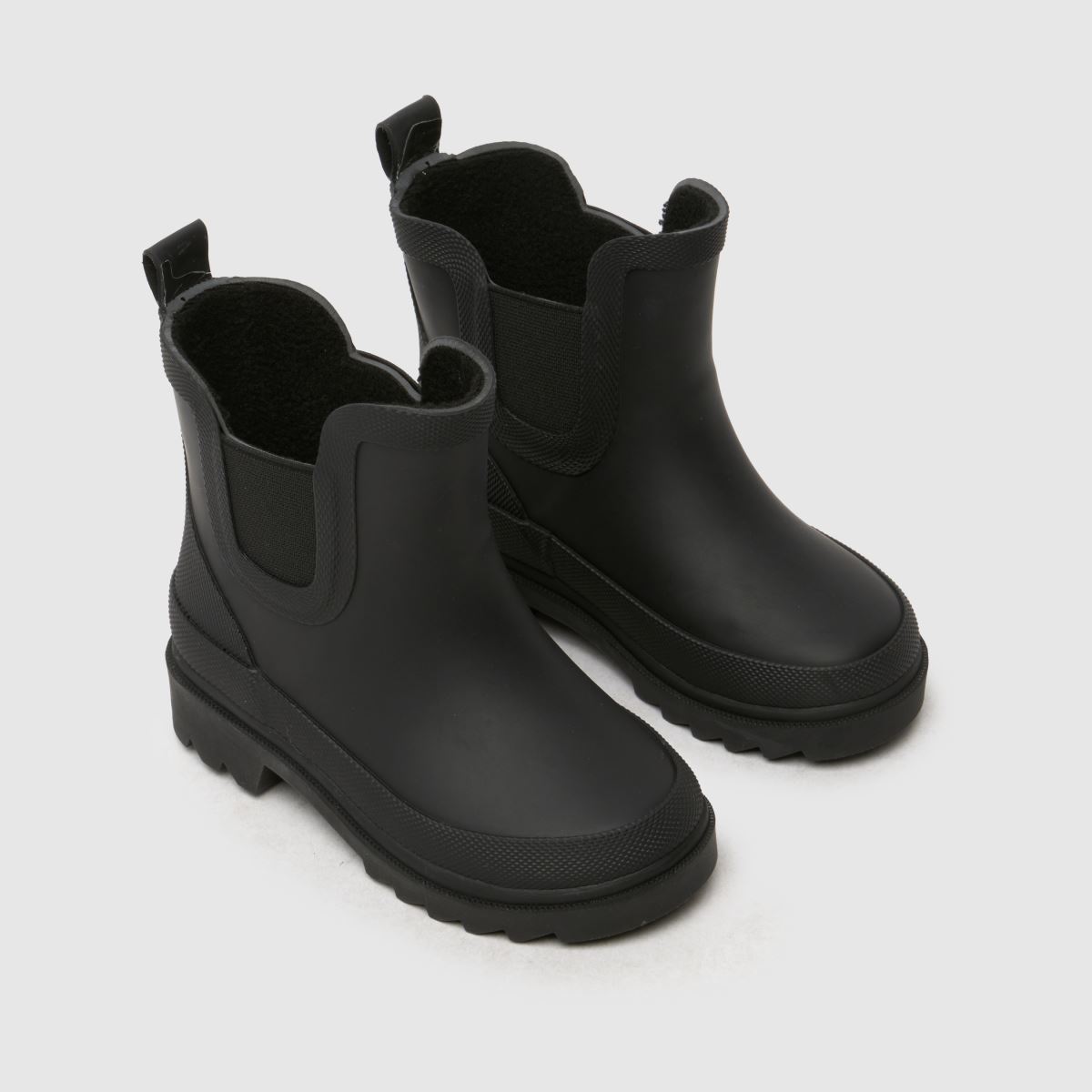 schuh fekete cosette mini gumicsizma kisgyermek gumicsizma