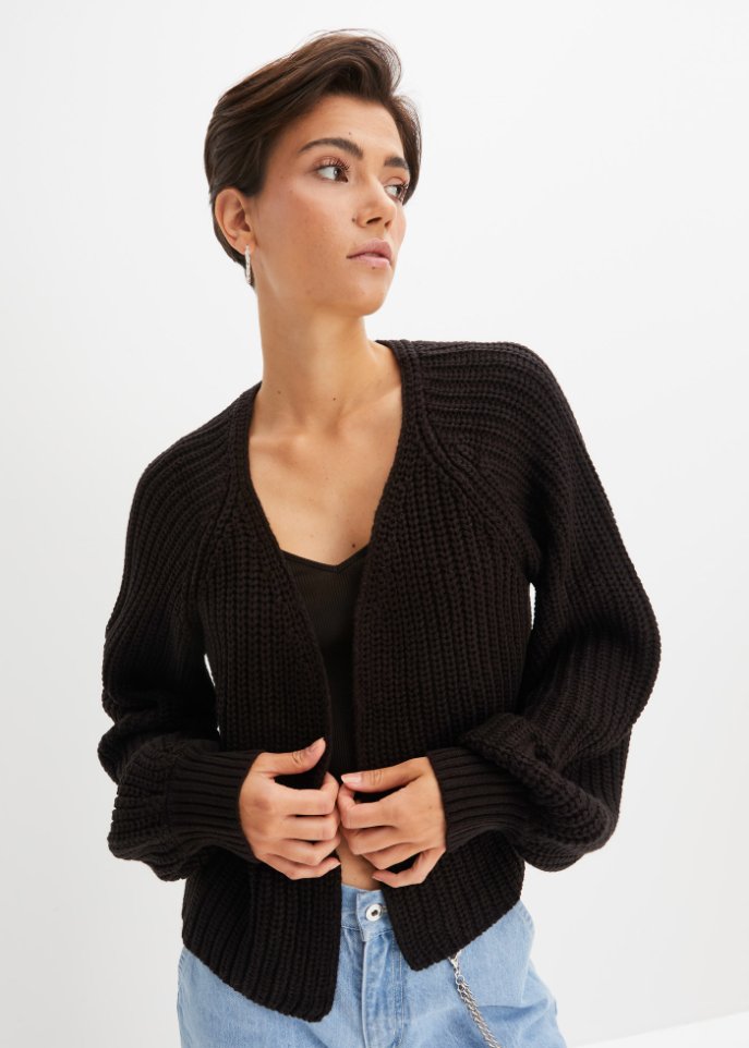 Grobstrick-Cardigan