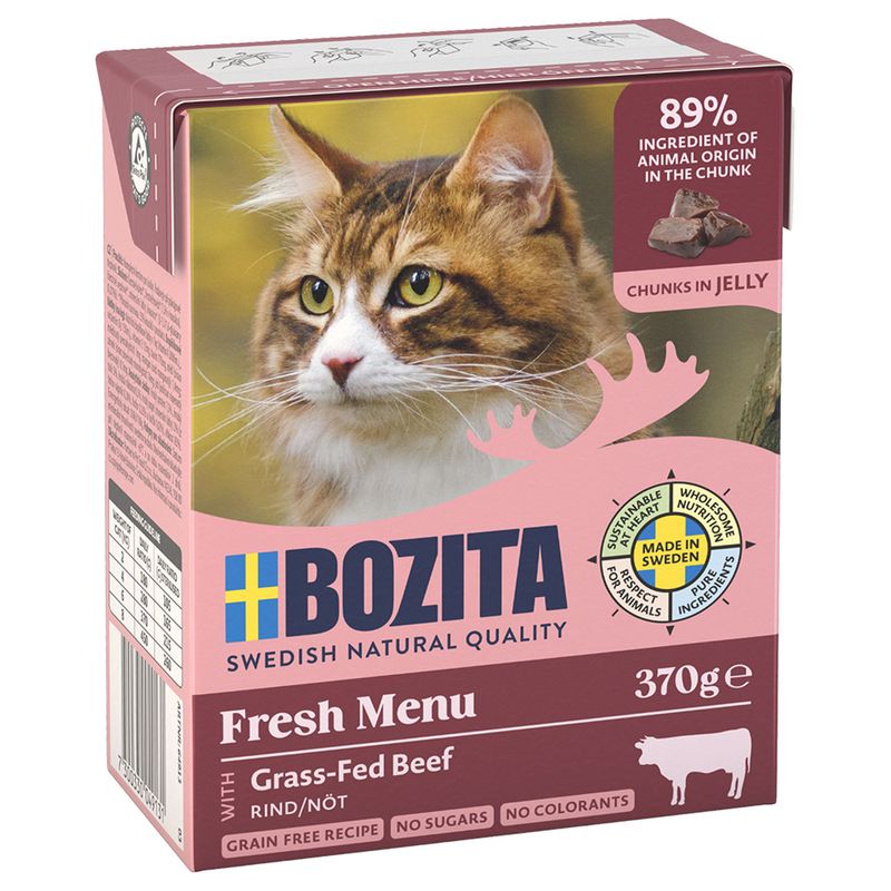 Sparpaket Bozita Häppchen in Gelee 24 x 370 g