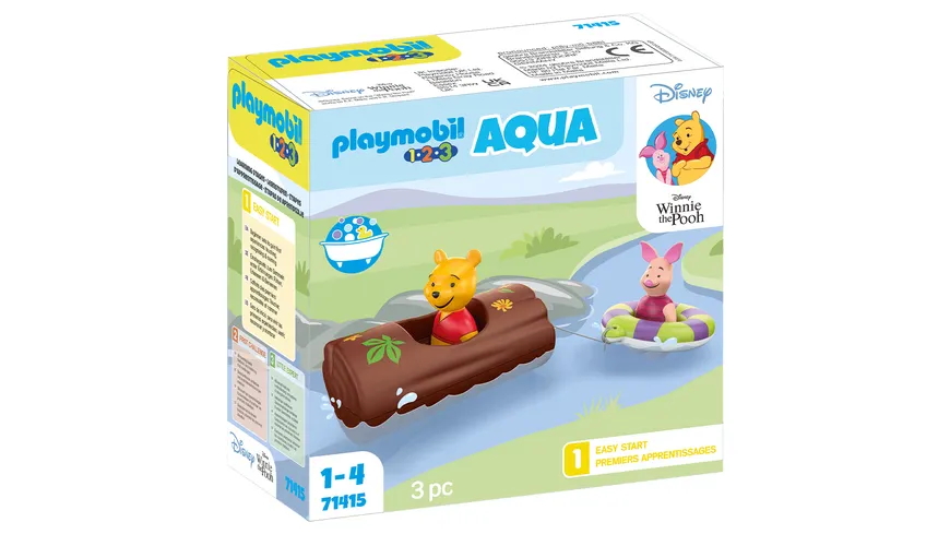PLAYMOBIL 71415 1.2.3 & : Winnies und Ferkels Wasserabenteuer