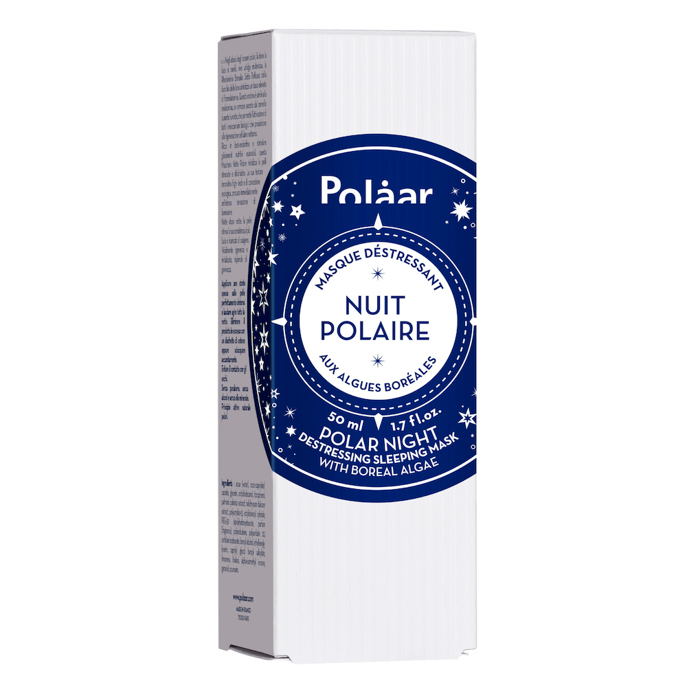 Polaar Nuit Polaire Masque Déstressant Nuit Polaire aux Algues Boréales